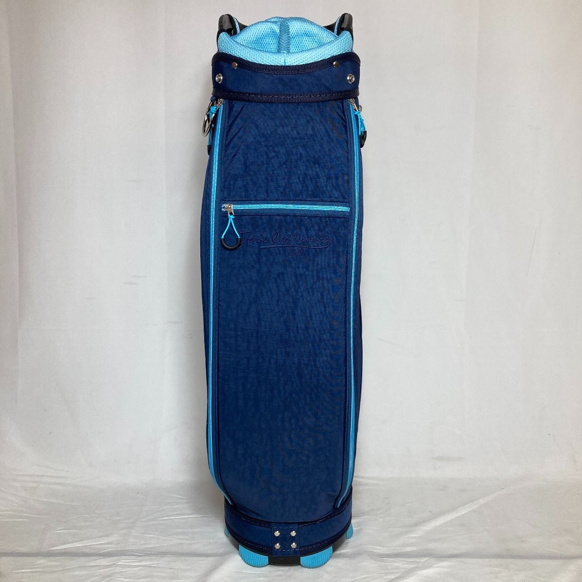 TRANS CONTINENTS GOLF キャディバッグ ネイビー 世界有名な トランス