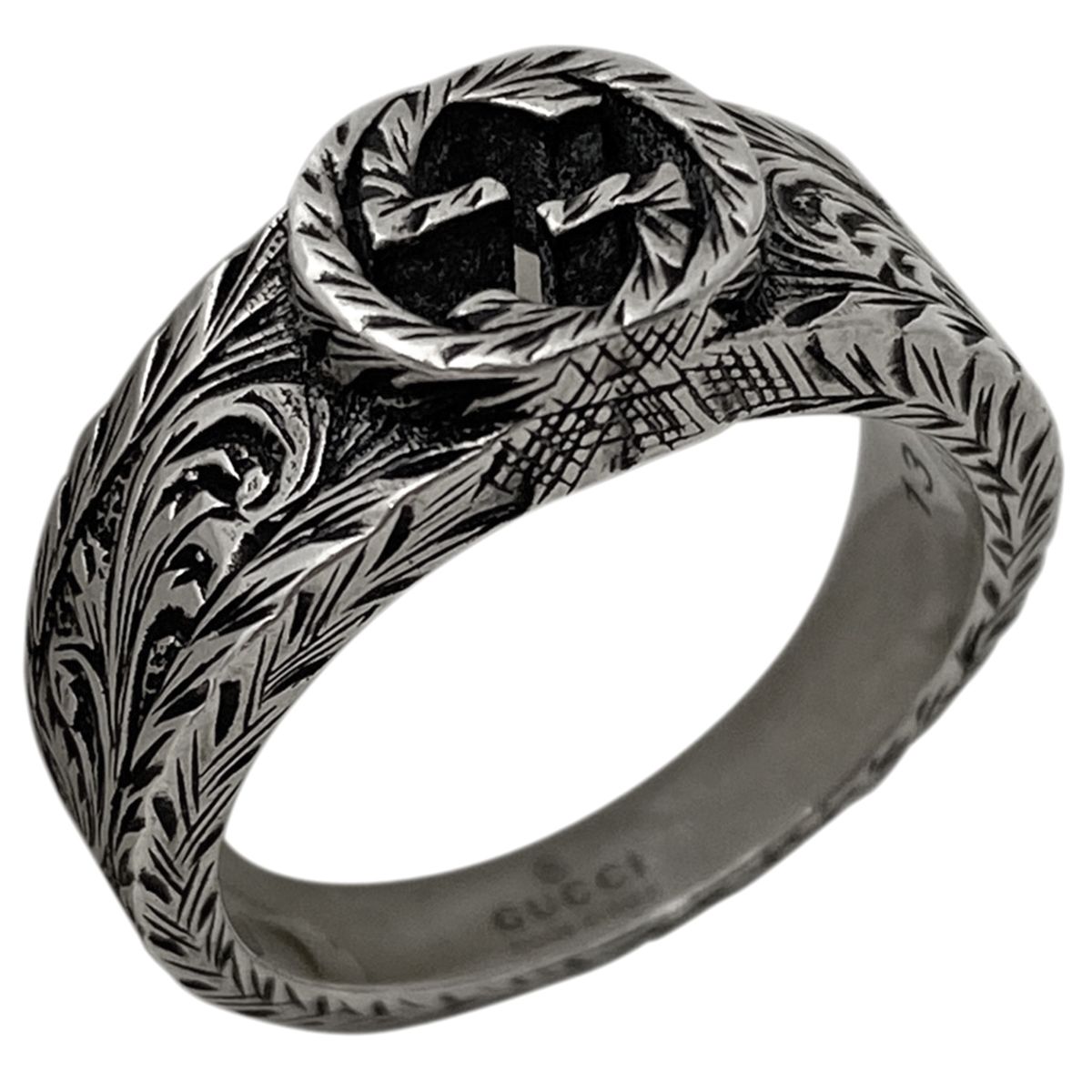 グッチ GUCCI インターロッキングG リング 指輪 リング 12.5号  