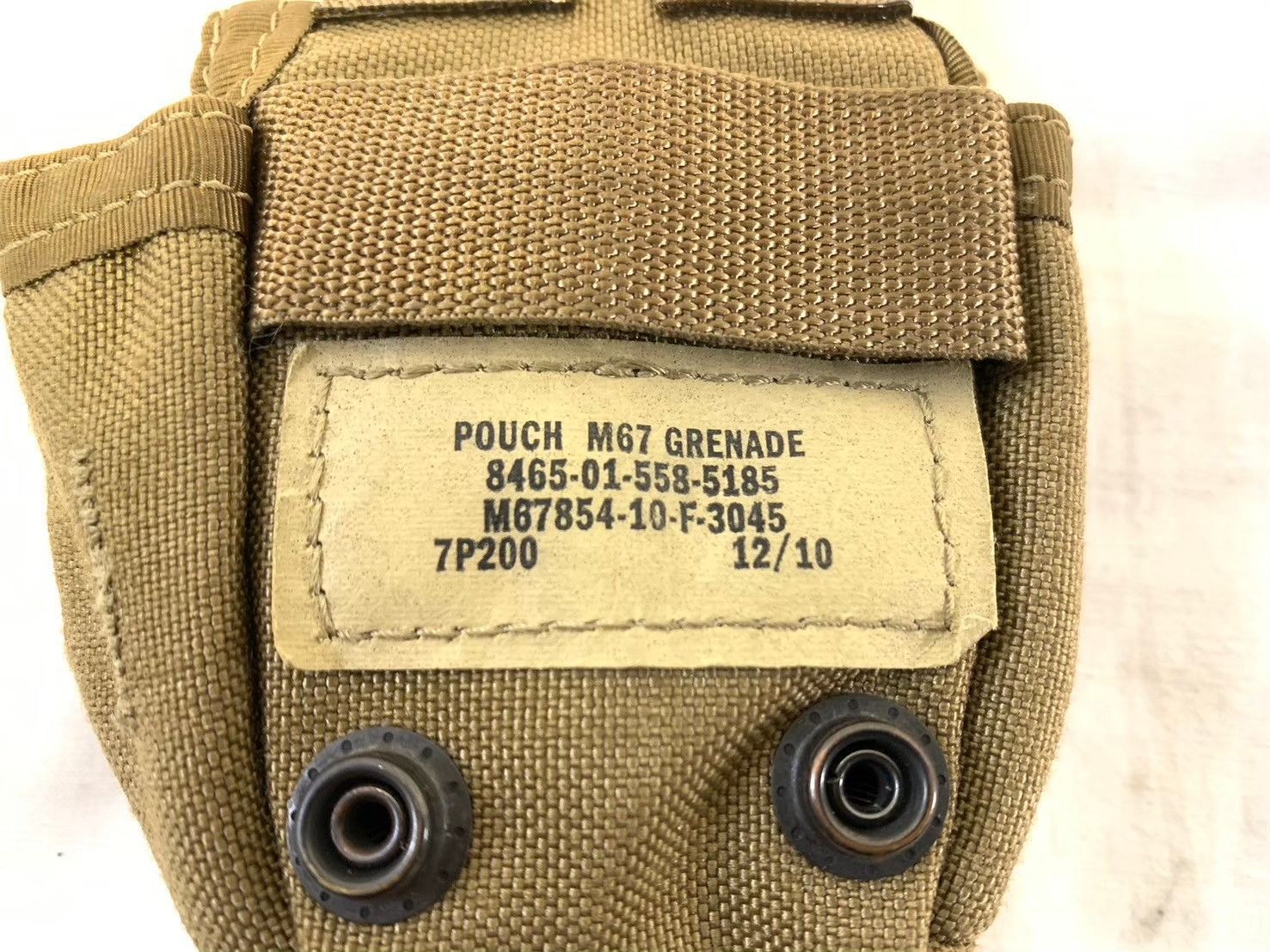 米軍実物　米軍放出品　RLCS M67 フラグ　グレネードポーチ　ARMY 米軍実物 米軍放出品 RLCS M67 フラグ グレネードポーチ ARMY
