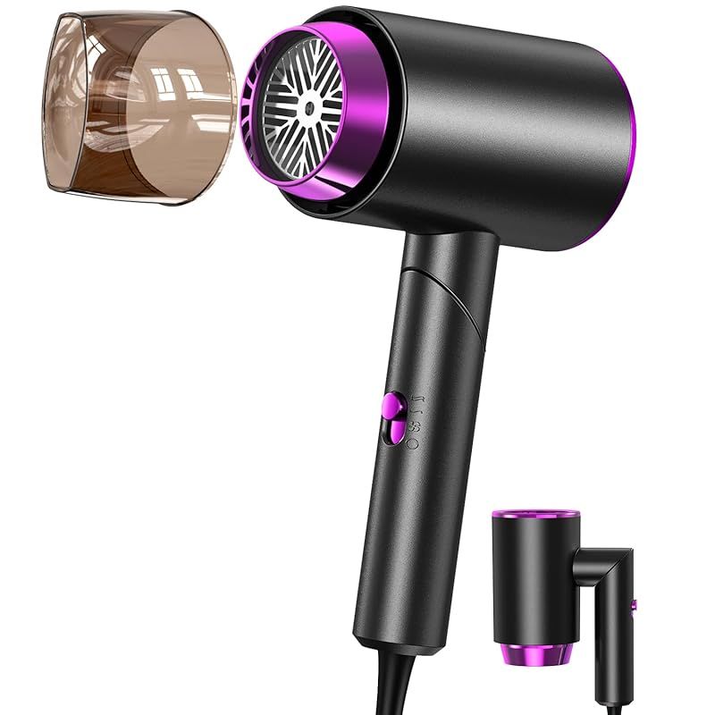 【新品】 ドライヤー 大風量 【2025最新型・春限定販売】 ヘアドライヤー 速乾 軽量 携帯ドライヤー 折り畳み式 高濃度マイナスイオン 1200W 恒温ヘアケア 冷熱風 3段階風量調節 どらいやー ノ
