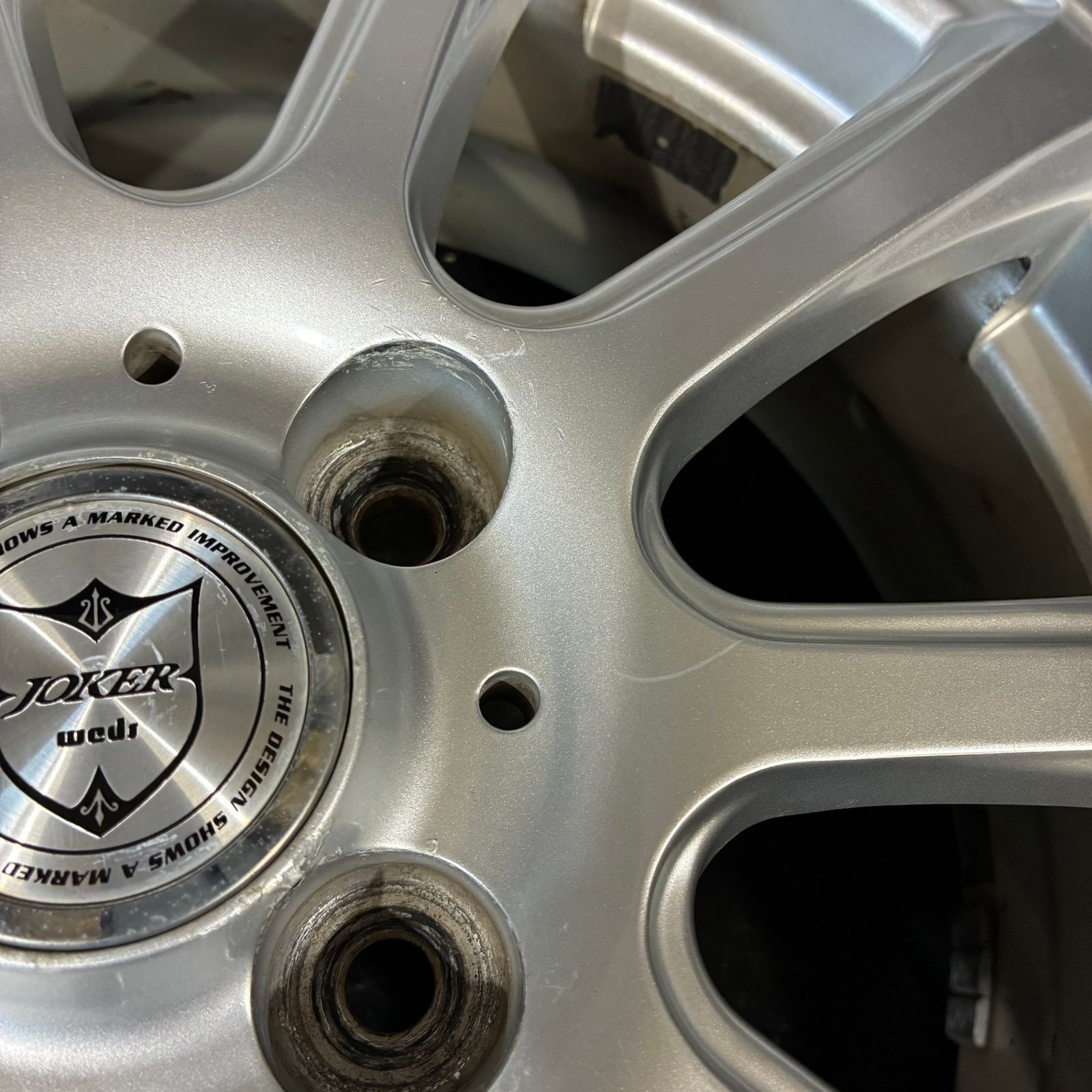 Weds JOKER 【 15×5.5J +42 100 4H 4本 】 スタッドレス用に