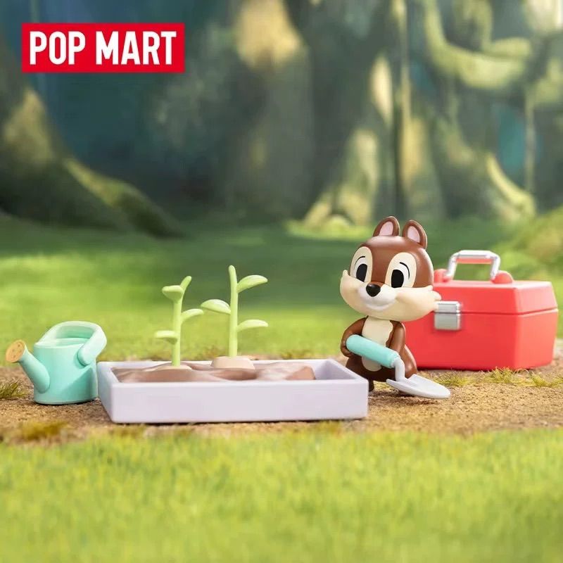 開封済】Disney x POPMART ポップマート Chip&Dale チップと
