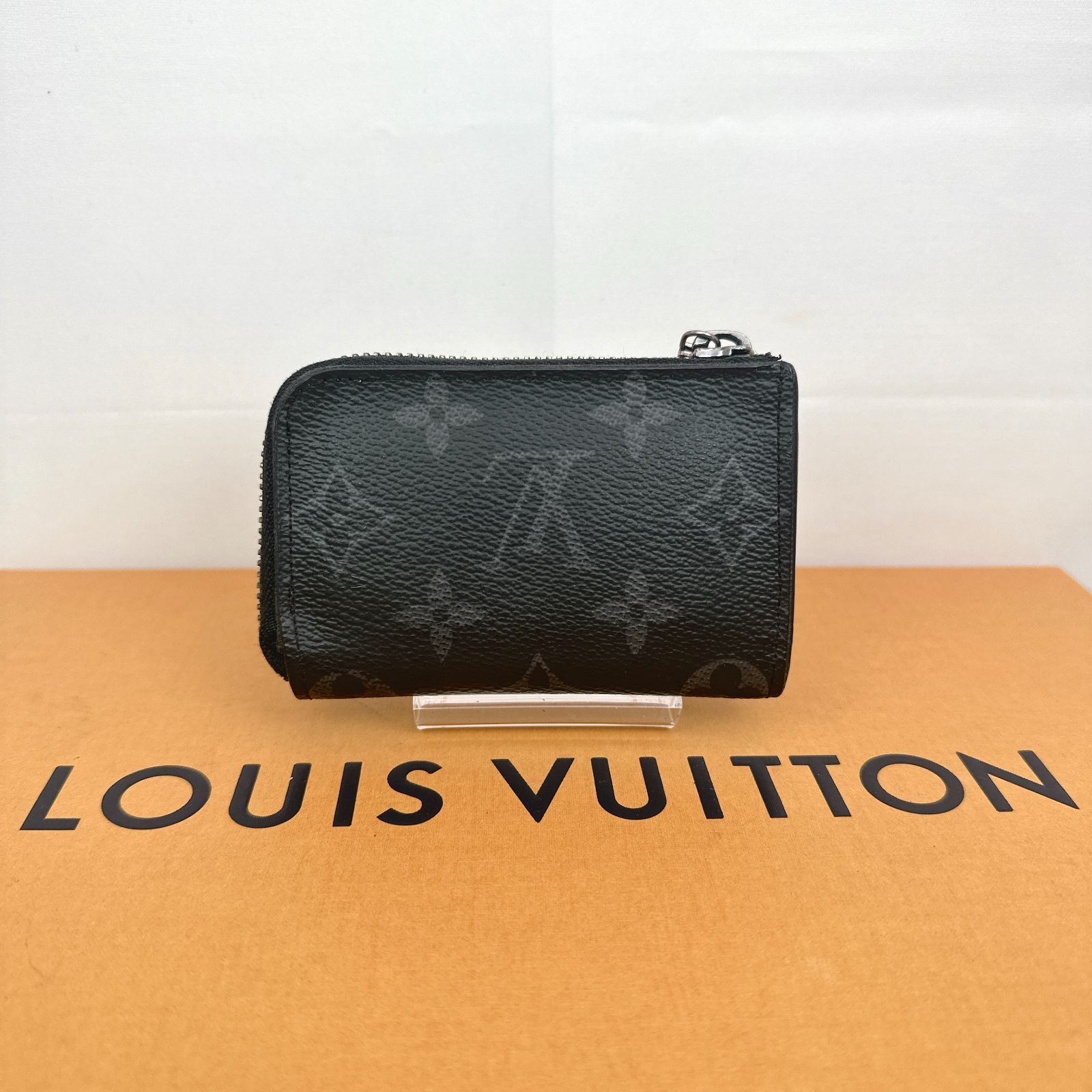 【極美品】ルイ・ヴィトン ポルトモネジュール コインケース エクリプス ルイヴィトン Louis Vuitton モノグラムエクリプス M63536 小銭