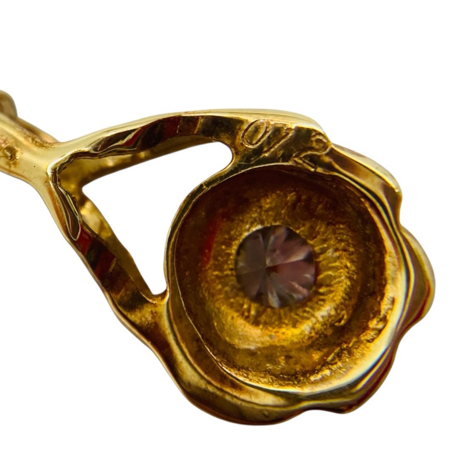 K18 ダイヤ 0.12ct ネックレス 2.1ｇ 40cm 750 金 ペンダントトップ WWW_MORNINGWALKER_COM