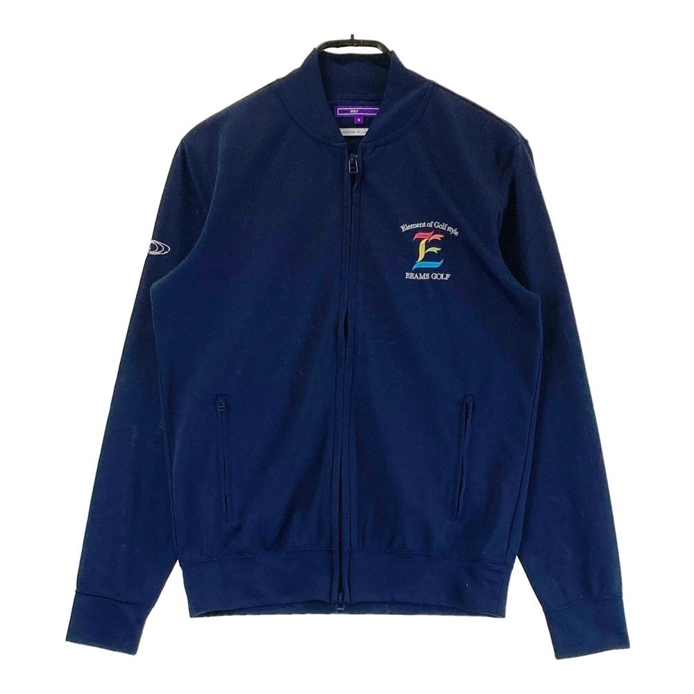 BEAMS GOLF ジャケット（size:L color:navy） サイズ：S BEAMS GOLF ビームスゴルフ ジップジャケット ネイビー系