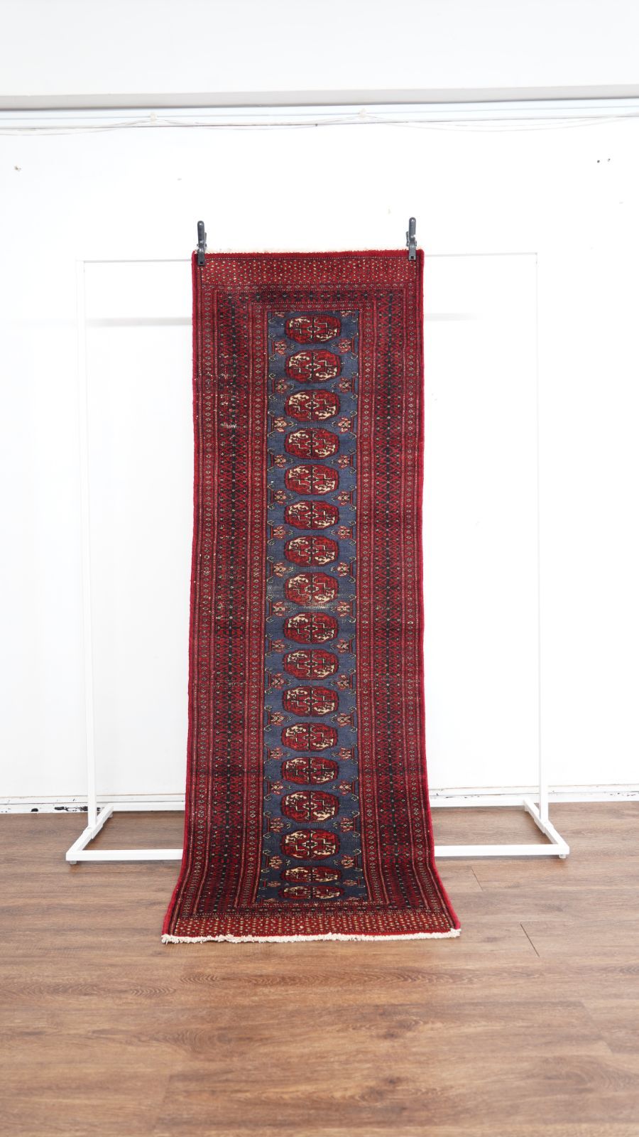 ヴィンテージラグ パキスタン絨毯 トライバルラグ ハンドメイド 手織り絨毯