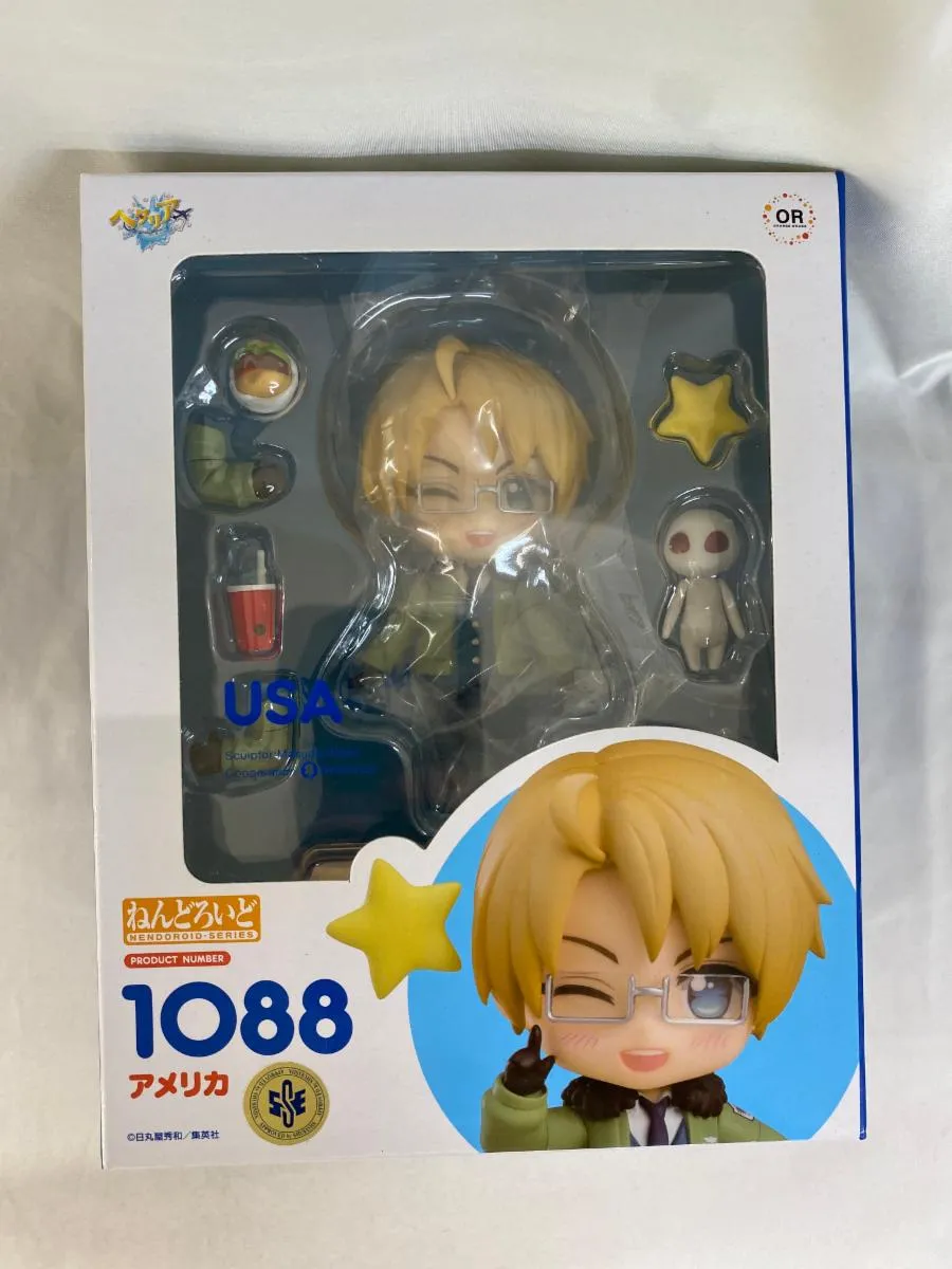 [新品未開封] ねんどろいど 1088 ヘタリア World Stars Amazon.co.jp: [FIG]ねんどろいど 1088 アメリカ ヘタリア World