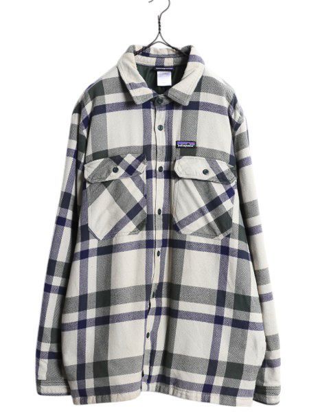 パタゴニア インサレーテッドフィヨルドフランネルジャケット
