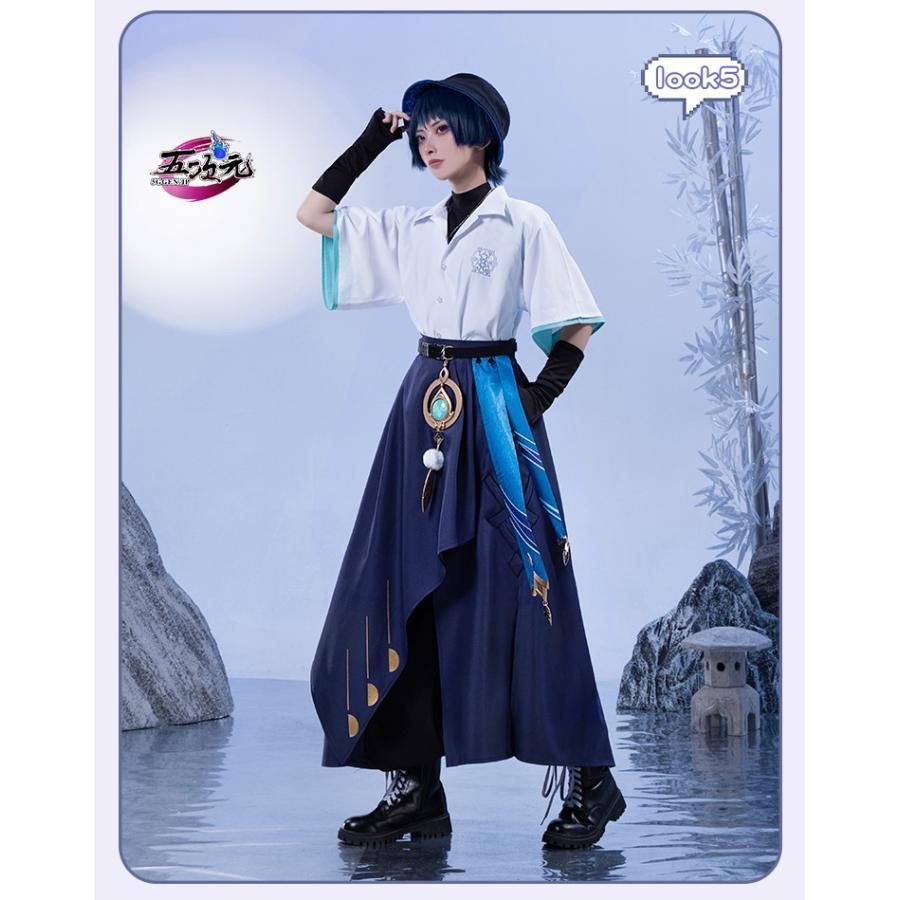原神 スカラマシュ 漢服同人衣装 三分妄想 原神 コスプレ 散兵 原神 スカラマシュ 漢服同人衣装 三分妄想 原神 コスプレ 散兵