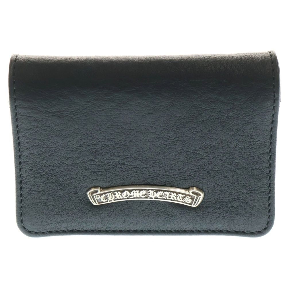 CHROME HEARTS クロムハーツ CRD CSE3PKTWDV1 アーチロゴプレート3ポケットレザーカードケース
