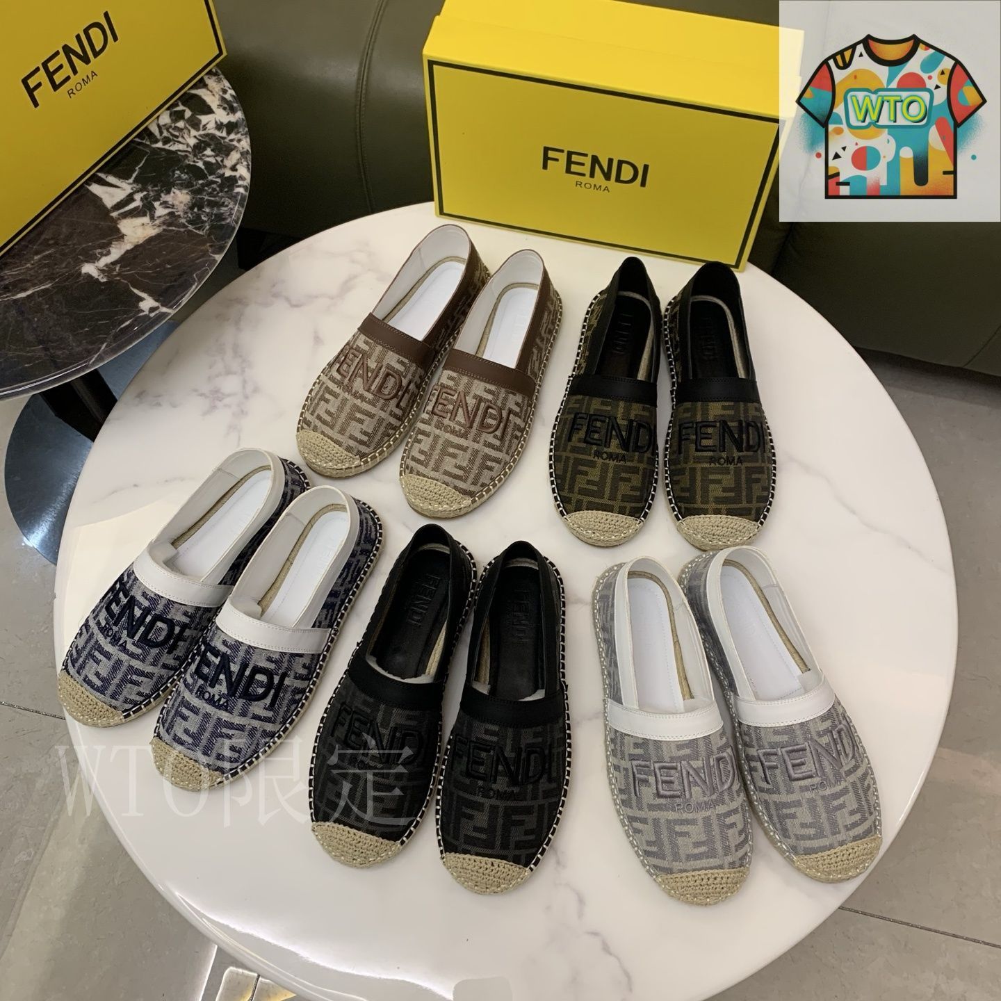☆FENDI☆フィロ ローファー☆SALE中 関税送料無料【FENDI】ブラックレザー ローファー (FENDI