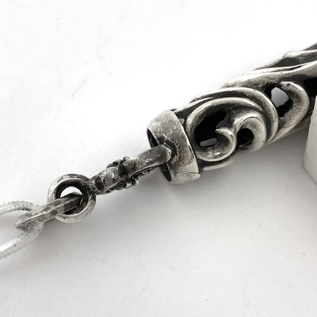 クロムハーツ CHROME HEARTS ローラー スクロール レザー ブレード