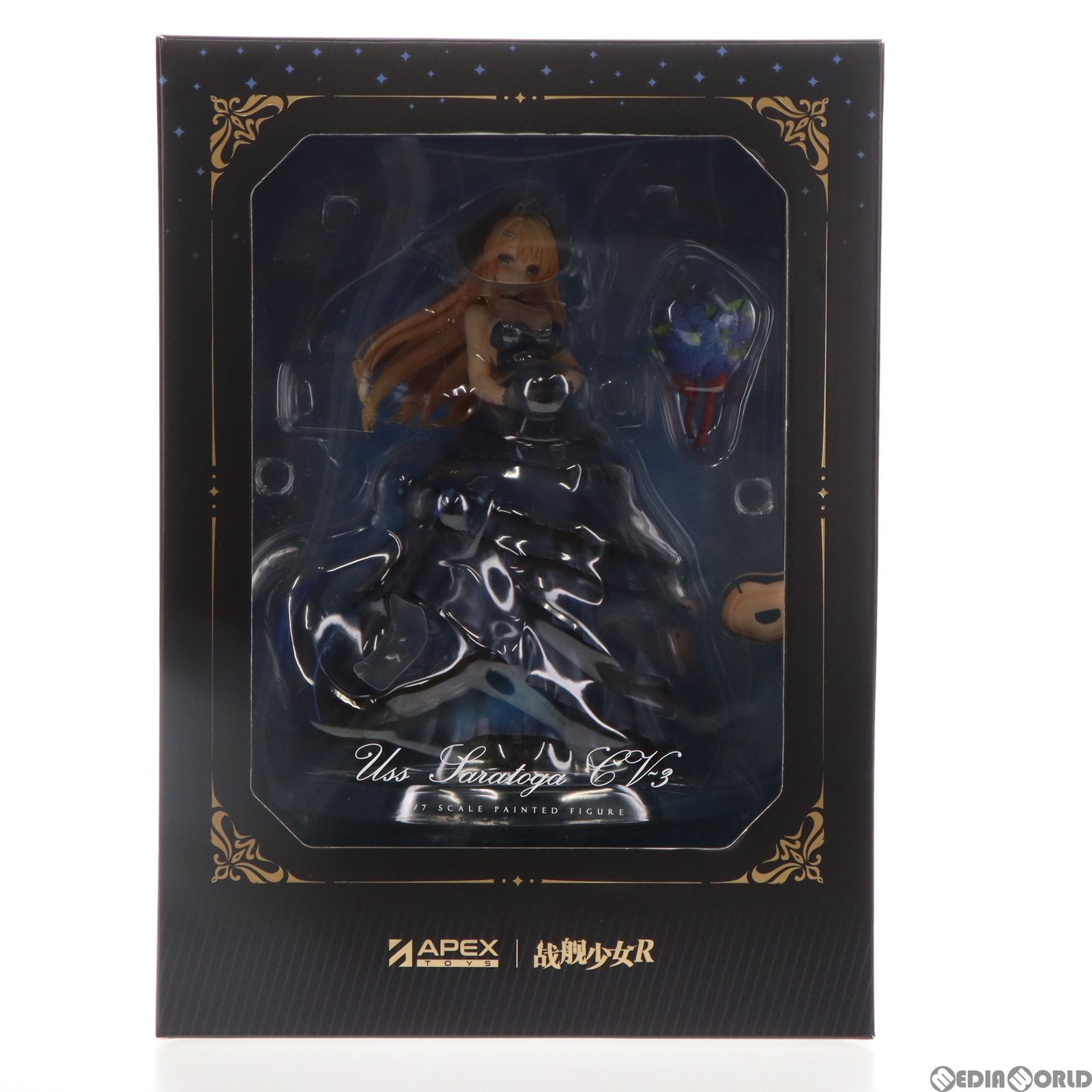 予約特典付属 サラトガ 宵の花Ver. 戦艦少女R 1/7 完成品