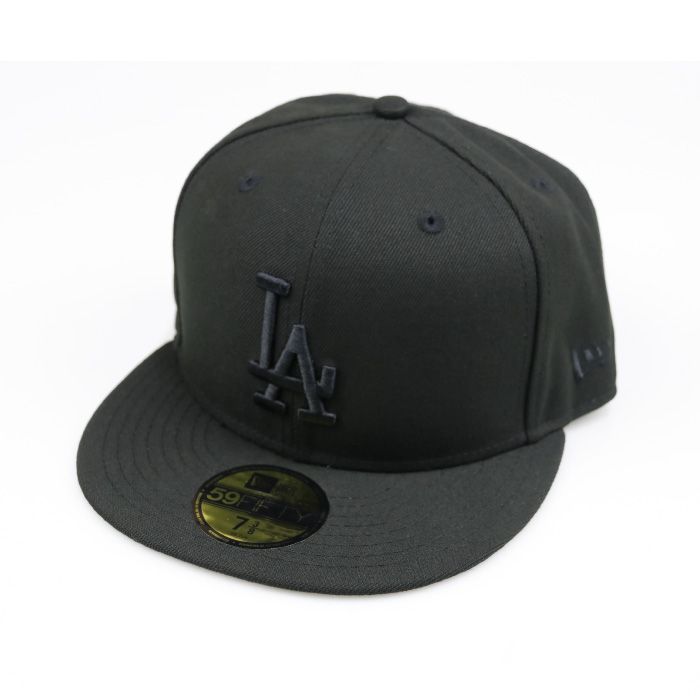 NEWERA ニューエラ 帽子 キャップ 59FIFTY LA ロサンゼルス ドジャース ブラック  13562255  黒 メンズ レディース ベースボールキャップ 大谷翔平