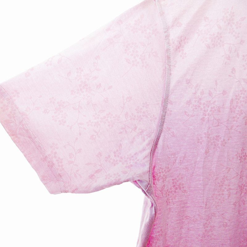 【極美品】 LANVIN ランバンコレクション 半袖カットソー 花レース S ランバン LANVIN collection コレクション 美品 ポロシャツ