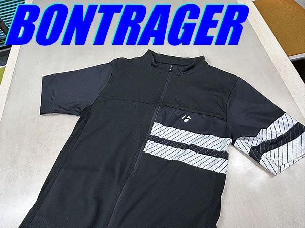 イチ推し!! 極上品!! BONTRAGER SHORT SLEEVE JERSEY size:M ボントレガー ショートスリーブ 半袖サイクルジャージ ロード ミニベロ クロス MTB TREK トレック 同梱発送承り中!! M-551