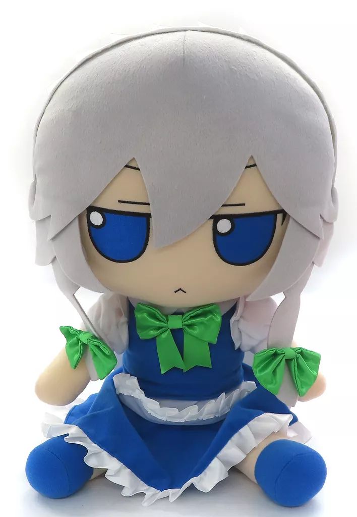 ぬいぐるみ 十六夜咲夜 ふもふもさくや まんなかさいず 東方ぬいぐるみシリーズ 東方Project イベント＆あみあみ