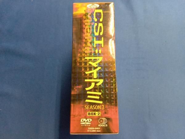 DVD「CSI:マイアミ シーズン3 コンプリートDVD-BOX-2〈4枚組〉」 Amazon.co.jp: CSI:マイアミ シーズン3 コンプリートBOX-2 [DVD