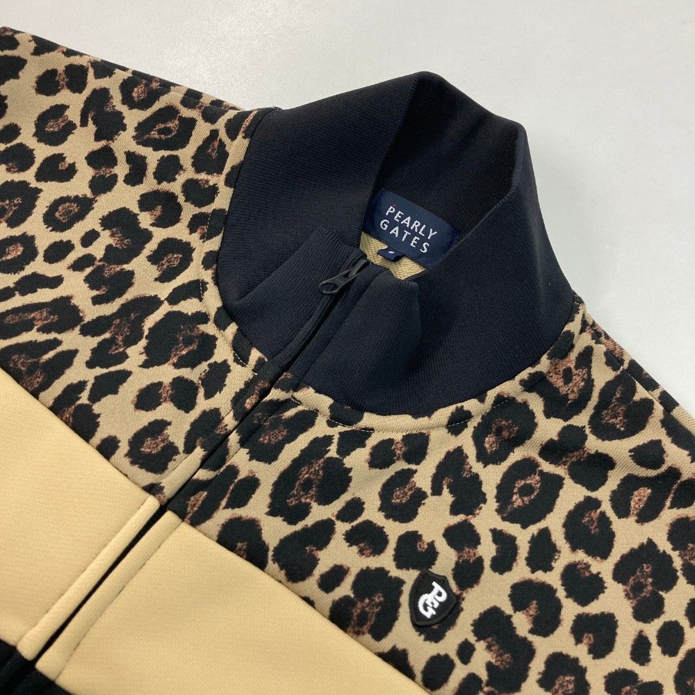 パーリーゲイツのバイザー レオパード柄 PEARLY GATES パーリーゲイツ