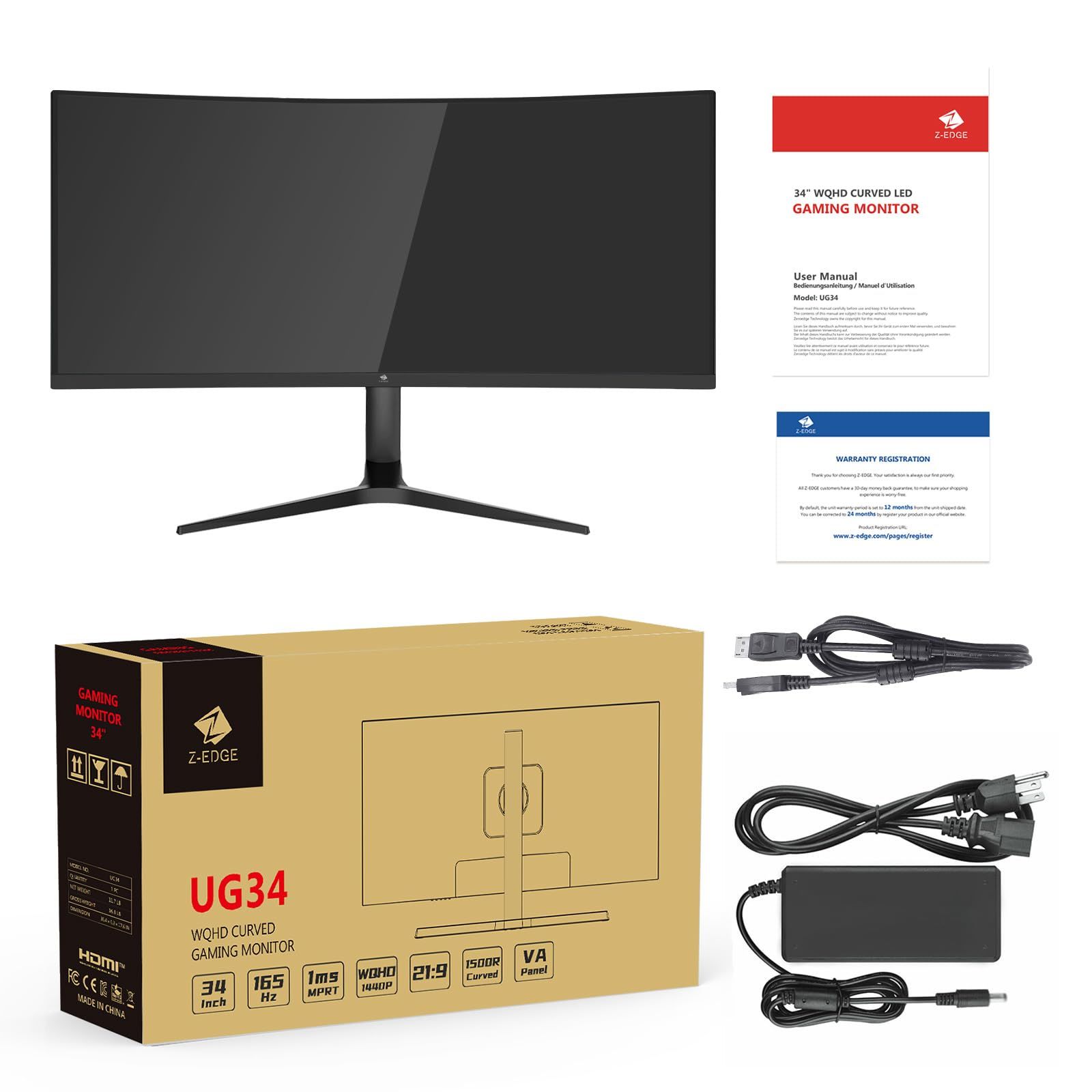 特別価格 21 9 WQHD LED 曲面 3440x1440|高さ調整|非光沢|VAパネル|1500R|HDR 標準輝度 300cd|㎡ |1ms|FreeSync|HDMI|DisplayPort ディスプレイ 34インチ ウルトラワイドモニター 165H CHRISTIANNAURATH_COM_BR