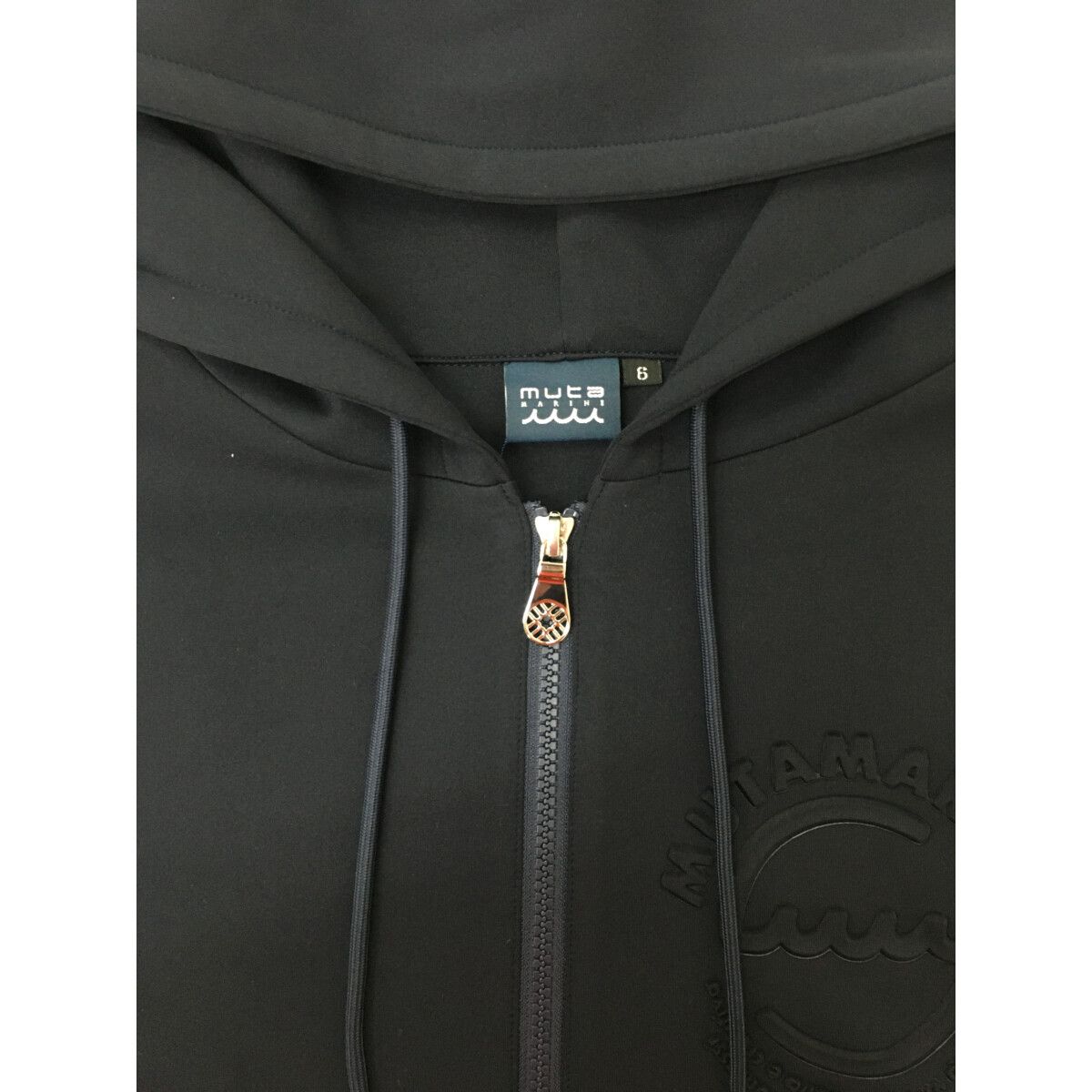 coco 未使用品 ムータマリン muta MARINE メンズ パーカー 6(L) 紺 ネイビー ダブルジップ 未使用品 メンズ ムータマリン muta MARINE パーカー 6(L) 紺