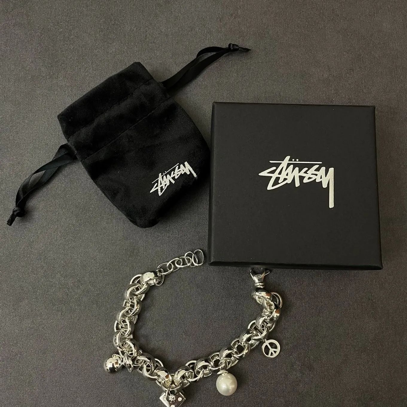 Stussy Spring 24 Jewelry Charm Bracelet - メルカリ