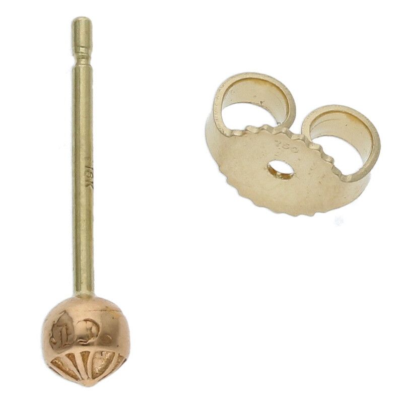 クロムハーツ 22K STUD CRS BALL MINI/ミニクロスボールスタッド