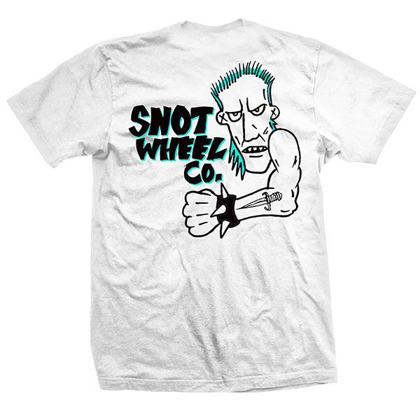 Snot Wheels (スナト ウィール) Tシャツ Dead Boi T-Shirt White