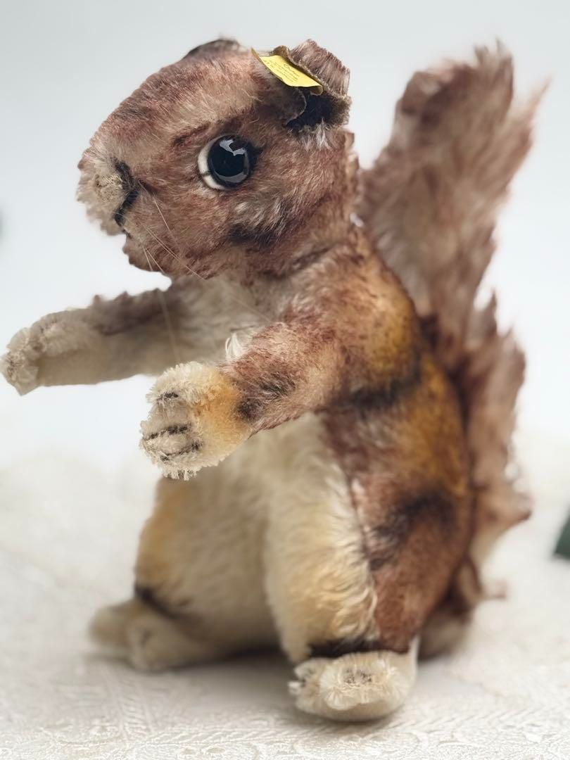 シュタイフ★Perri Squirrel★Disney Edi.リスのペリ/栗鼠 送料無料☆シュタイフ☆Perri Squirrel☆Disney Edi.リスのペリ