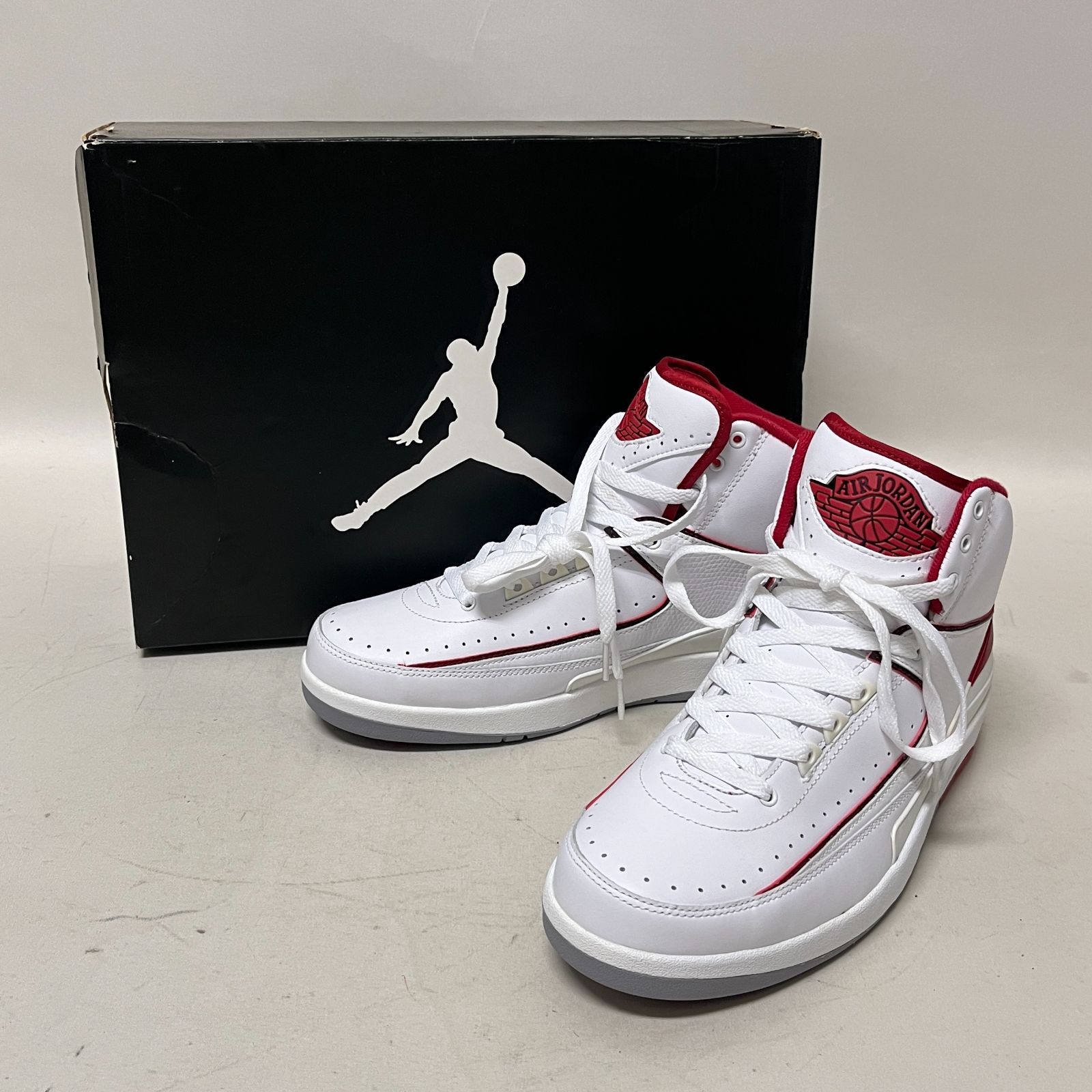 浜館80-1695】【店舗併売品】NIKE AIR JORDAN 2 RETRO 