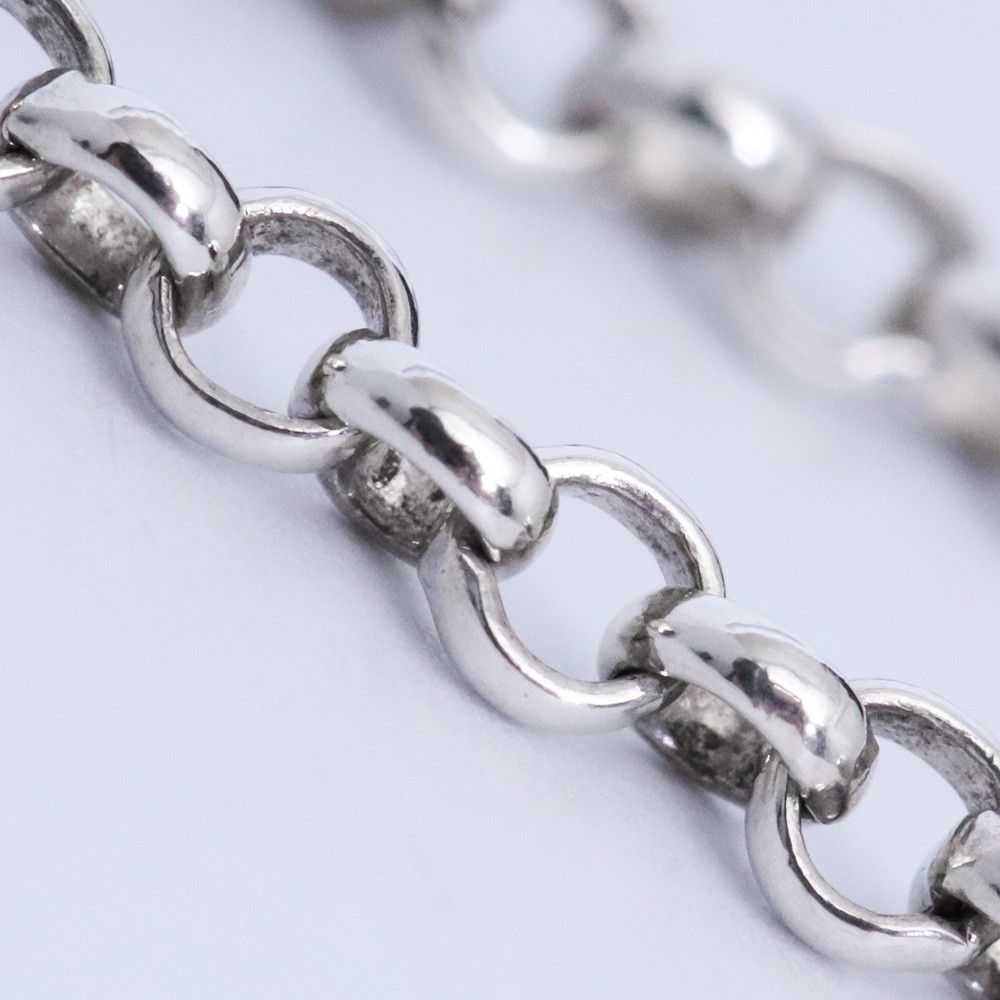 CHROME HEARTS ネックレス ロールチェーン 18インチ シルバー - メルカリ