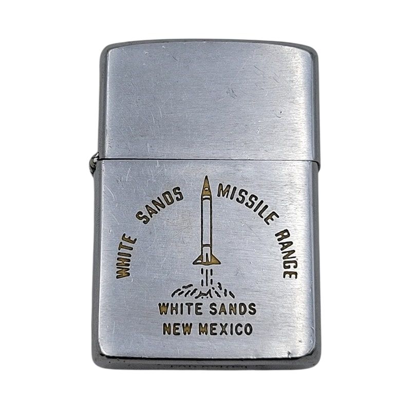 メンズ|レディース ZIPPO ジッポ 60S-70S WHITE SANDS MISSILE RANGE OIL LIGHTER オイルライター 喫煙具 206-250323-as-11-IZU