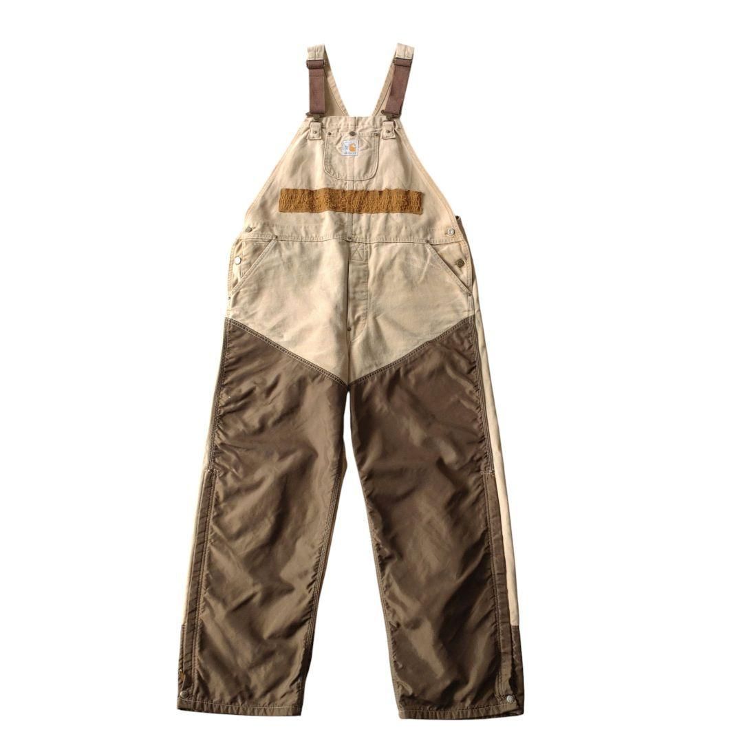 【Made in USA】Carhartt 100years オーバーオール □古着 USA製 Carhartt カーハート オーバーオール ダック地