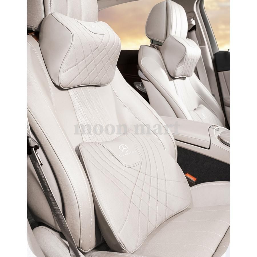 低価，新作】 メルセデス・ベンツ BENZベージュネックパッド 腰