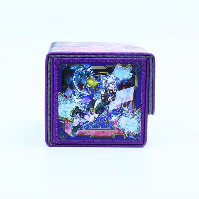 遊戯王 マリスポーンホワイトラビット レザーデッキケース 遊戯王 M∀LICE レザーデッキケース マリス ホワイトラビッツ