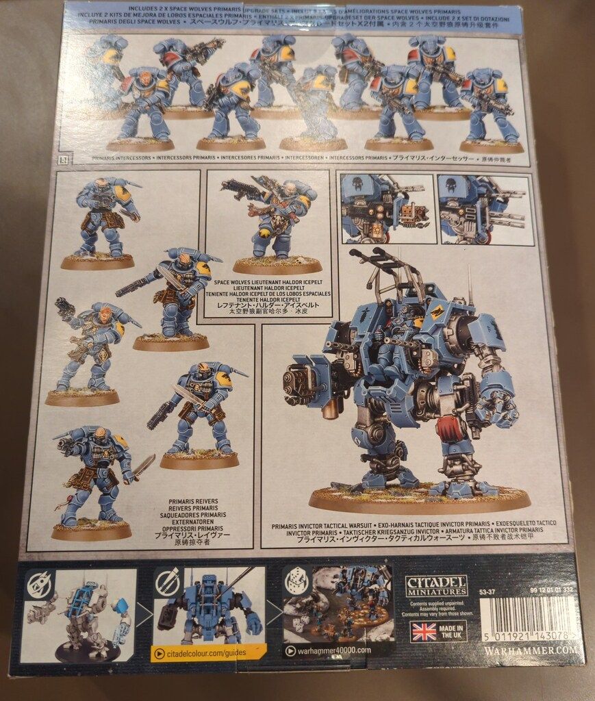 太陽のような GAMESWORKSHOP WARHAMMER40000 SPACE WOLVES Space Wolves - Combat Patrol