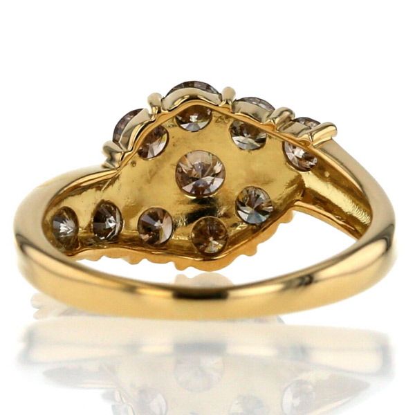 アイプリモK18/Pt900 0.13ct 10号