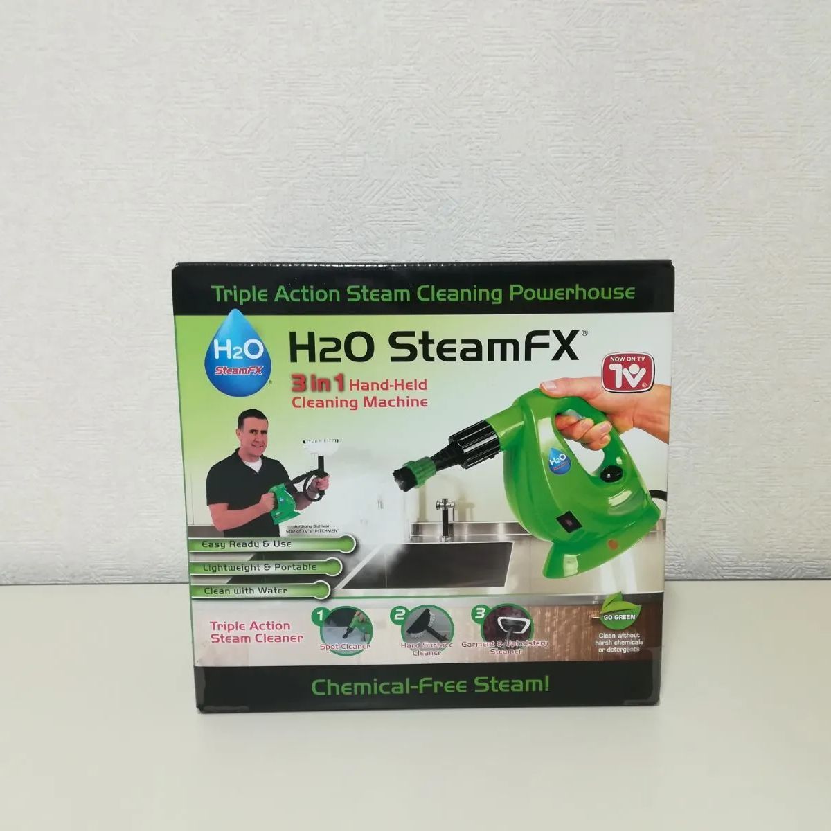 H2OスチームFX Amazon | 【正規品】H2OスチームFX 8点デラックスセット