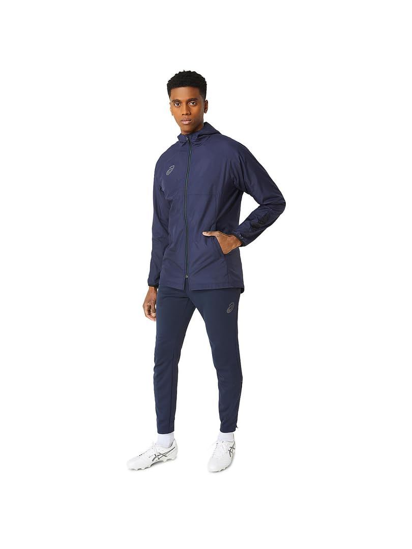 新品タグ付き asics レディース 冬用ランニングフーディー L 裏起毛 ASICS アシックス 裏起毛ブレーカーフーディージャケット