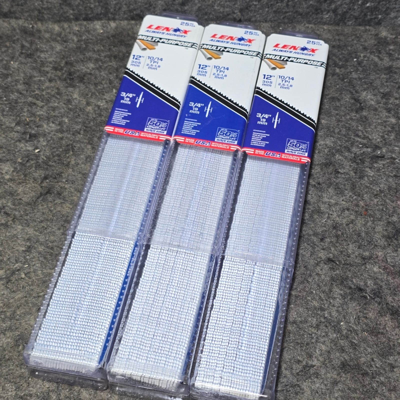 ♥ 未開封品 レノックス LENOX 20491B110R セーバーソーブレード 25枚入 300mm 3パックまとめ売り 桶川店