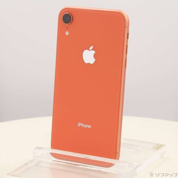 中古品〕 iPhoneXR 64GB コーラル MT0A2J／A SIMフリー【262
