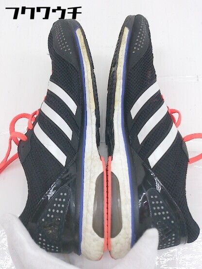 ◇ adidas アディダス B22870 adizero Japan boost 2 スニーカー シューズ サイズ26.5㎝ ブラック メンズ  【1111290001239】