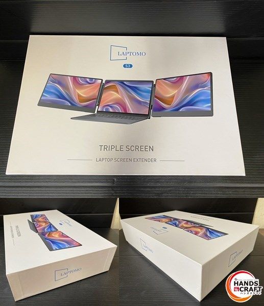 折りたたみ 14インチ2画面