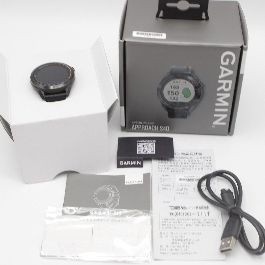GARMIN Approach S40 Black 010-02140-21 スマートウォッチ ガーミン アプローチ 本体