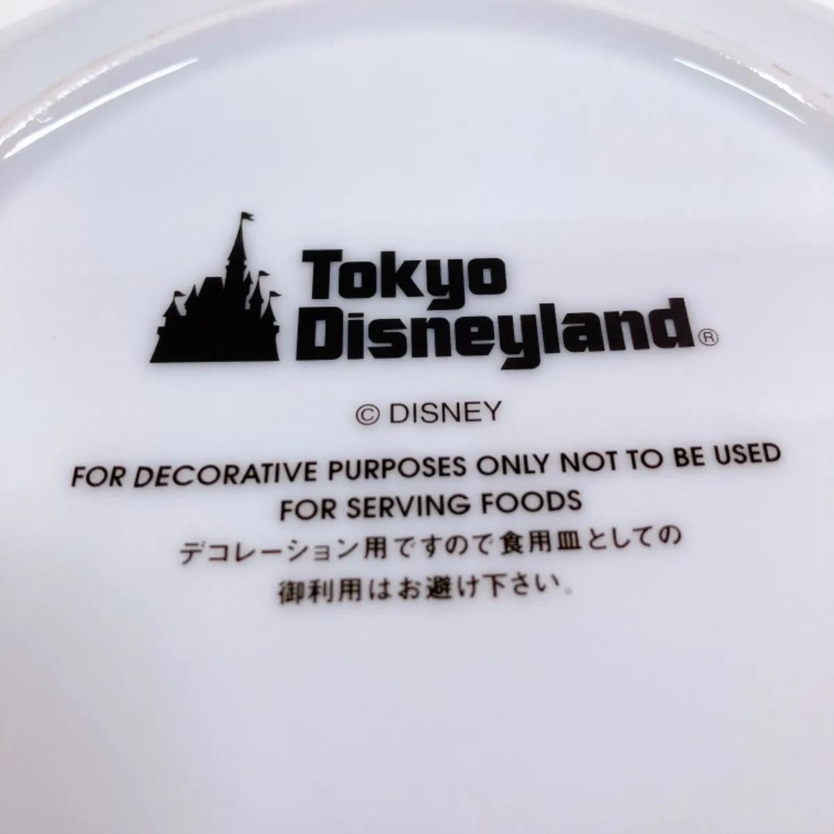 東京ディズニーランド デコレーション用 絵皿 飾り皿 Disney - メルカリ