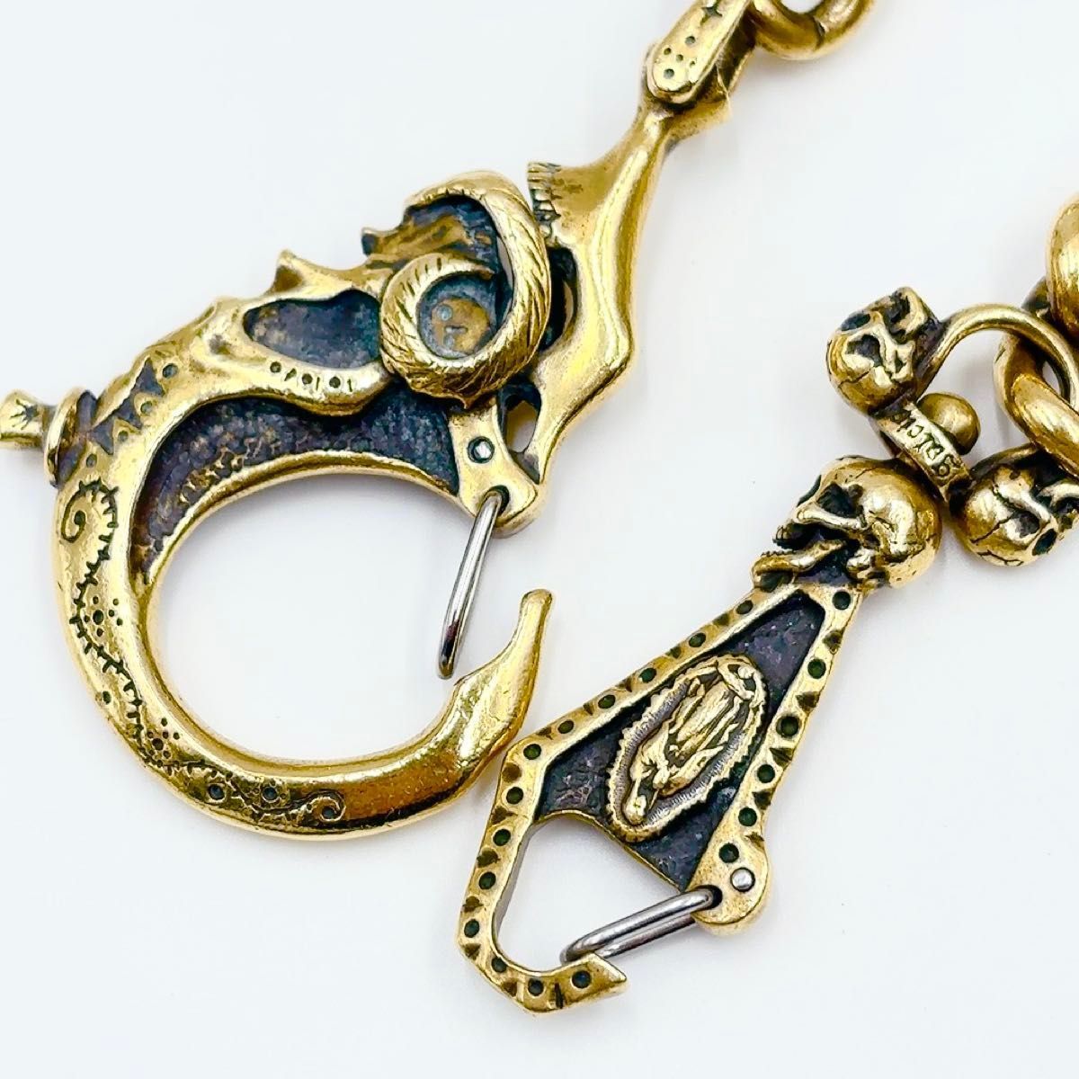 ガルシア galcia BRASS WALLET CHAIN ブラス 真鍮 ウォレットチェーン