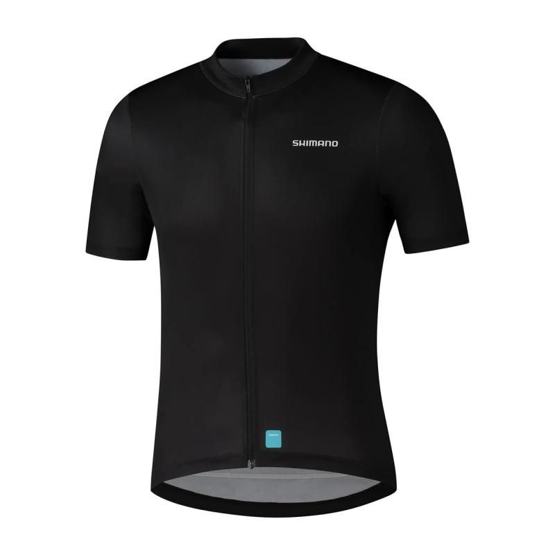 [SHIMANO] サイクリングジャージ エレメント ジャージ メンズ ブラック L(ヨーロッパサイズ) 身長目安-177-183cm