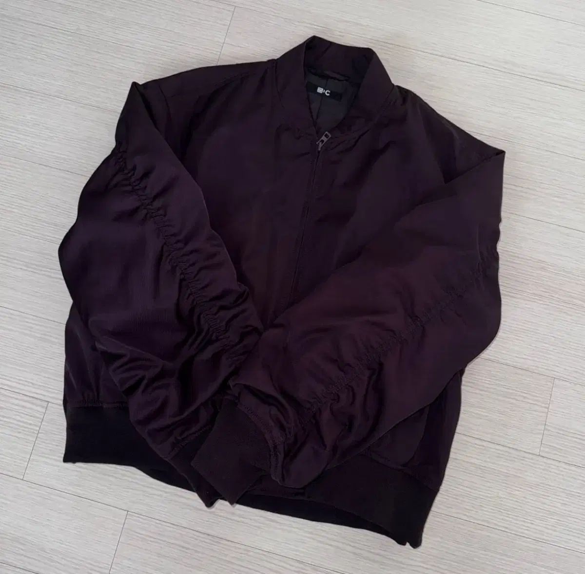 UNIQLO ユニクロ ブルゾン ジャケット バーガンディー MA-1ジャケット ma ー 1