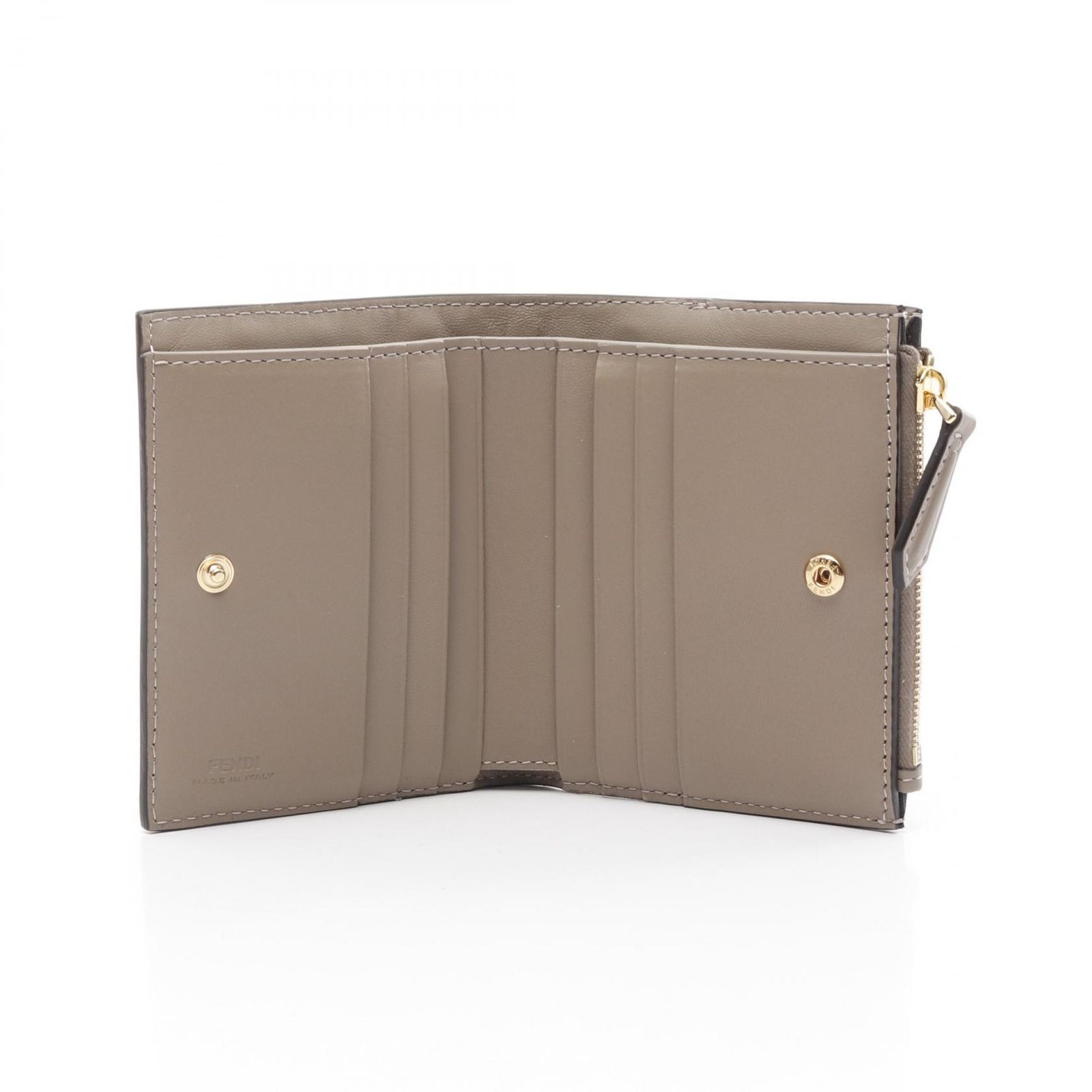 フェンディ FENDI 二つ折り財布 スリムバゲット FF柄 8M0506AAJDF0E65  