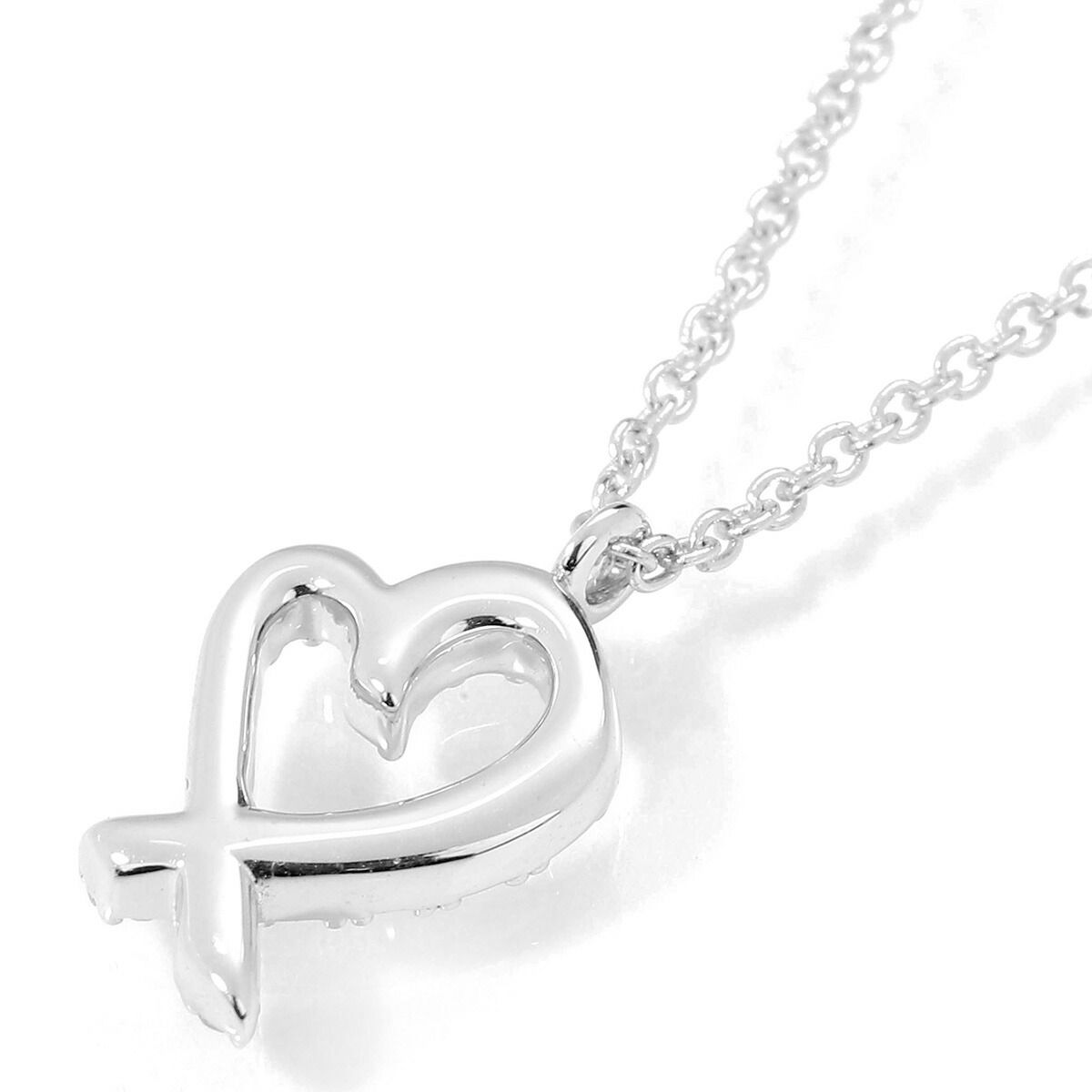 ティファニー パロマ・ピカソ ラビングハート ネックレス ダイヤモンド  